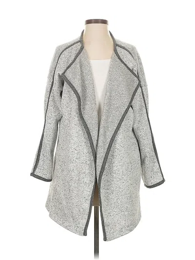 Pre-owned Banana Republic Factory Store Cardigan Sweater In Gray