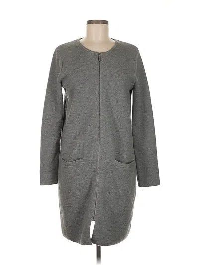 Pre-owned Banana Republic Factory Store Cardigan Sweater In Gray