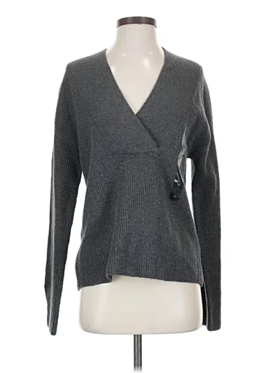 Pre-owned Banana Republic Factory Store Cardigan Sweater In Gray