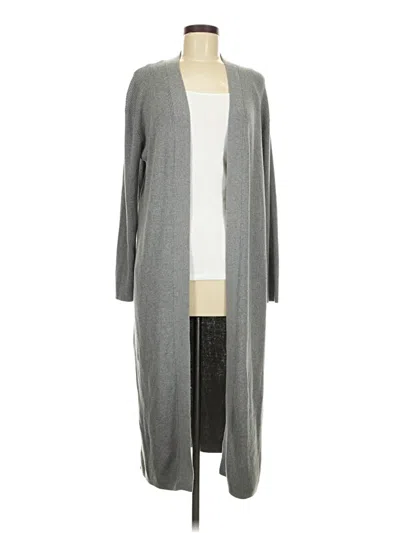 Pre-owned Banana Republic Factory Store Cardigan Sweater In Gray