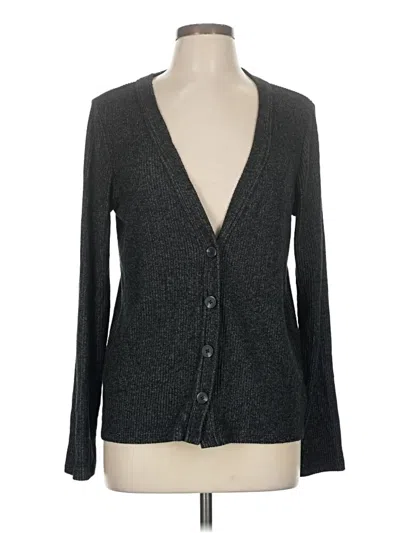 Pre-owned Banana Republic Factory Store Cardigan Sweater In Gray