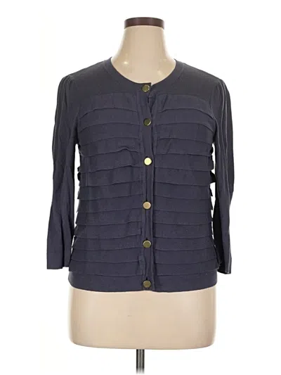 Pre-owned Banana Republic Factory Store Cardigan Sweater In Gray