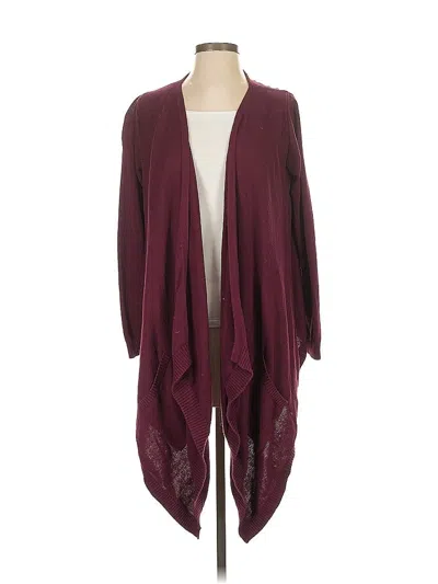 Pre-owned Banana Republic Factory Store Cardigan Sweater In Red