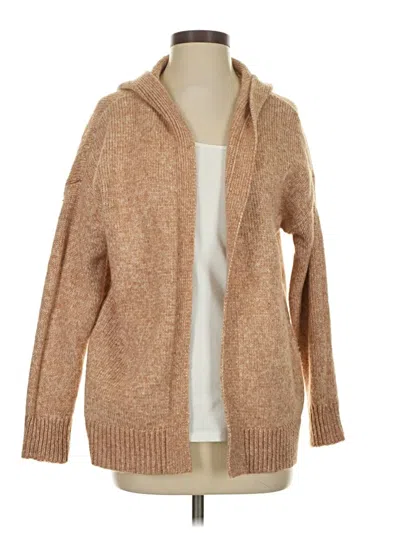 Pre-owned Banana Republic Factory Store Cardigan Sweater In Tan