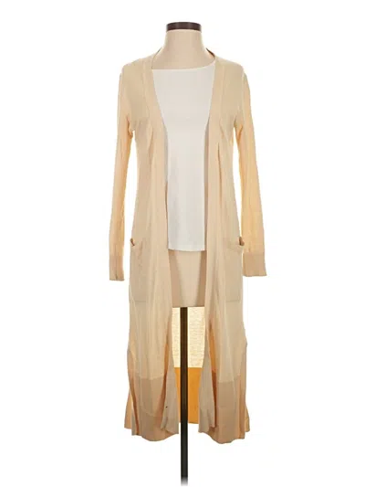 Pre-owned Banana Republic Factory Store Cardigan Sweater In Tan