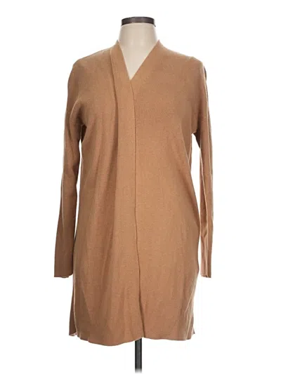 Pre-owned Banana Republic Factory Store Cardigan Sweater In Tan