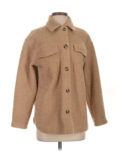 Pre-owned Banana Republic Factory Store Cardigan Sweater In Tan