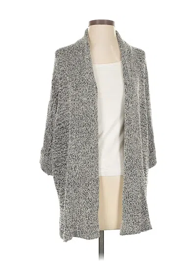 Pre-owned Banana Republic Factory Store Cardigan Sweater In White