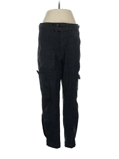 Pre-owned Banana Republic Factory Store Cargo Pants In Black