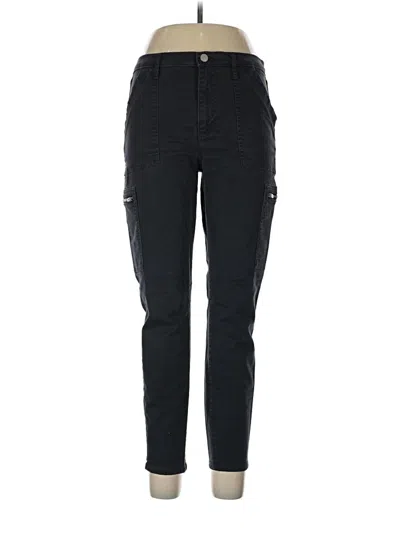 Pre-owned Banana Republic Factory Store Cargo Pants In Black
