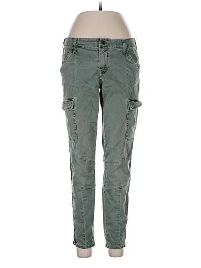 Pre-owned Banana Republic Factory Store Cargo Pants In Green
