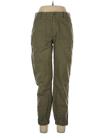 Pre-owned Banana Republic Factory Store Cargo Pants In Green