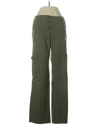 Pre-owned Banana Republic Factory Store Cargo Pants In Green