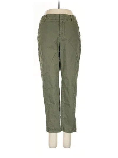 Pre-owned Banana Republic Factory Store Cargo Pants In Green