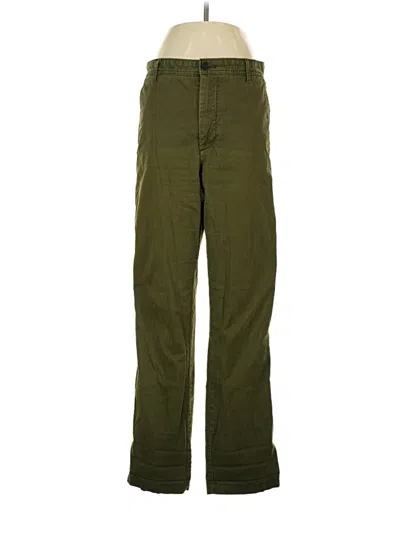 Pre-owned Banana Republic Factory Store Cargo Pants In Green