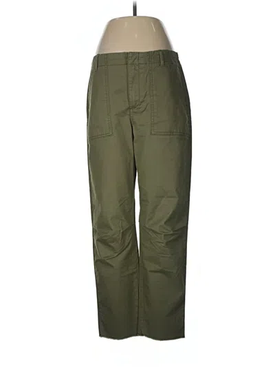 Pre-owned Banana Republic Factory Store Cargo Pants In Green