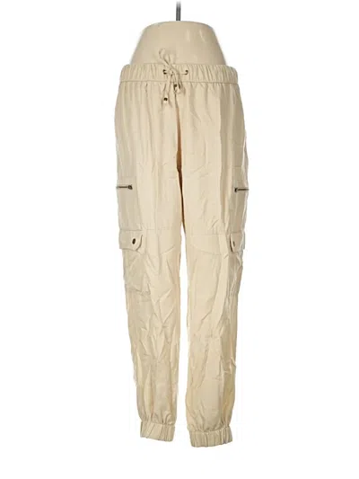Pre-owned Banana Republic Factory Store Cargo Pants In Ivory