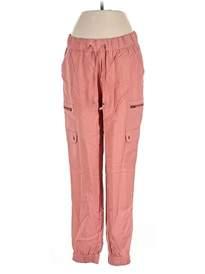 Pre-owned Banana Republic Factory Store Cargo Pants In Pink