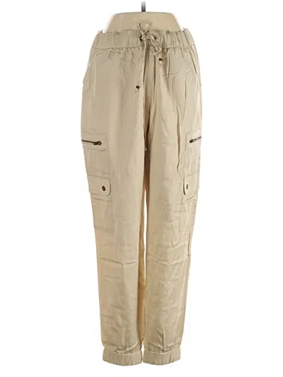 Pre-owned Banana Republic Factory Store Cargo Pants In Tan