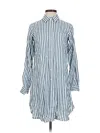 Banana Republic Factory Store Casual Dress In Blue