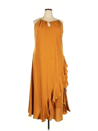 Banana Republic Factory Store Casual Dress In Brown