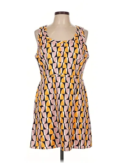 Banana Republic Factory Store Casual Dress In Yellow
