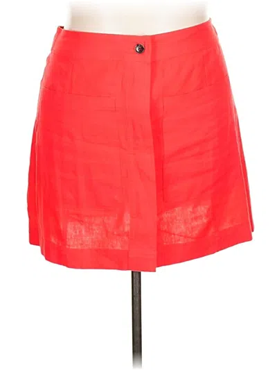 Pre-owned Banana Republic Factory Store Casual Skirt In Red
