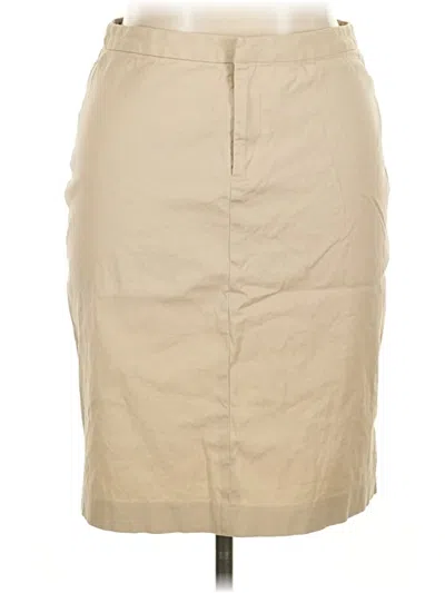 Pre-owned Banana Republic Factory Store Casual Skirt In Tan