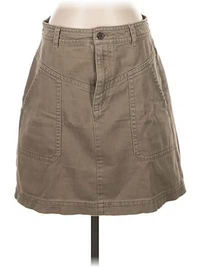 Pre-owned Banana Republic Factory Store Casual Skirt In Tan