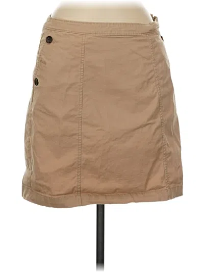 Pre-owned Banana Republic Factory Store Casual Skirt In Tan