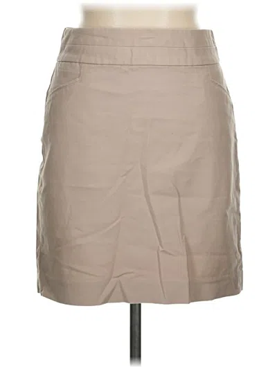 Pre-owned Banana Republic Factory Store Casual Skirt In Tan