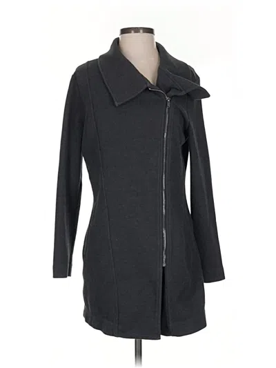 Pre-owned Banana Republic Factory Store Coat In Gray