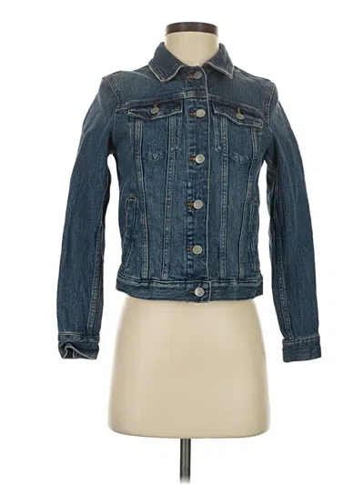 Pre-owned Banana Republic Factory Store Denim Jacket In Blue
