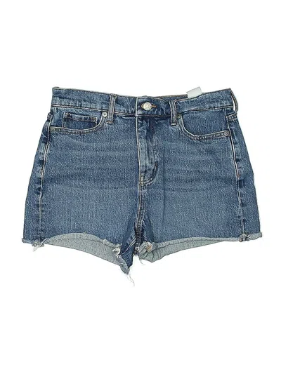 Pre-owned Banana Republic Factory Store Denim Shorts In Blue