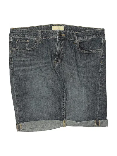 Pre-owned Banana Republic Factory Store Denim Shorts In Blue