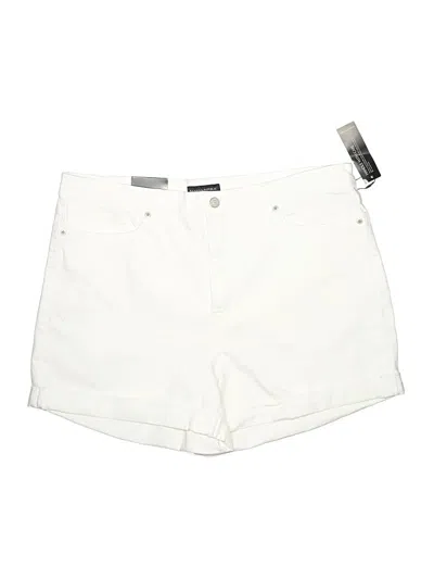 Banana Republic Factory Store Denim Shorts In White