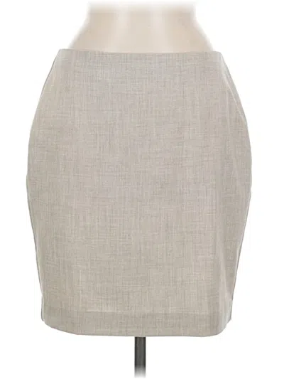 Pre-owned Banana Republic Factory Store Formal Skirt In Tan