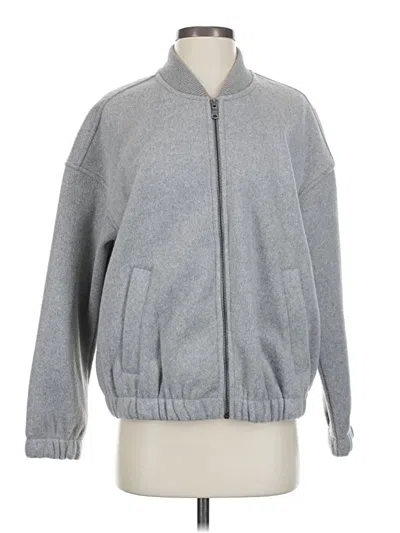 Pre-owned Banana Republic Factory Store Jacket In Gray