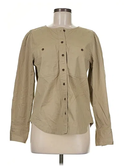 Pre-owned Banana Republic Factory Store Jacket In Tan