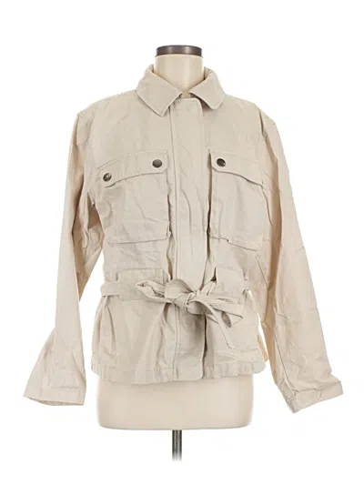 Pre-owned Banana Republic Factory Store Jacket In Tan