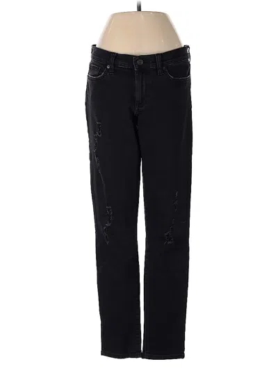 Pre-owned Banana Republic Factory Store Jeans In Black