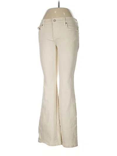 Pre-owned Banana Republic Factory Store Jeans In Tan