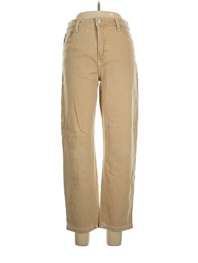 Pre-owned Banana Republic Factory Store Jeans In Tan