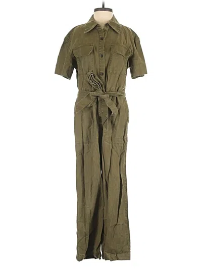 Pre-owned Banana Republic Factory Store Jumpsuit In Green