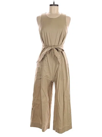 Pre-owned Banana Republic Factory Store Jumpsuit In Tan