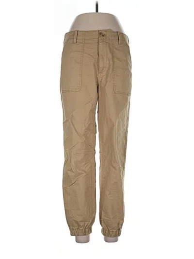 Pre-owned Banana Republic Factory Store Khaki Pant In Tan