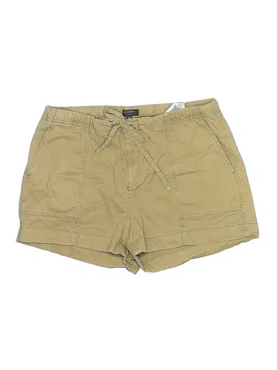 Pre-owned Banana Republic Factory Store Khaki Shorts In Brown