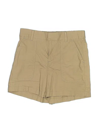 Pre-owned Banana Republic Factory Store Khaki Shorts In Brown
