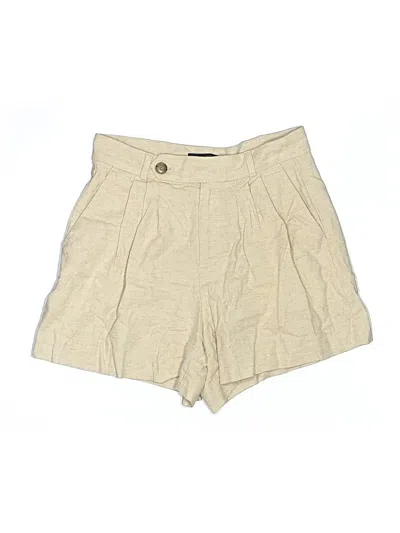 Pre-owned Banana Republic Factory Store Khaki Shorts In Brown