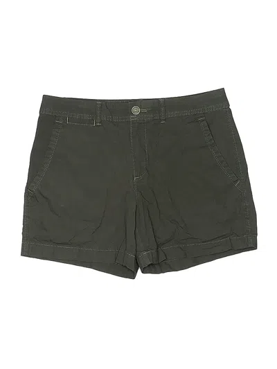 Pre-owned Banana Republic Factory Store Khaki Shorts In Green